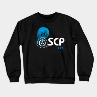 SCP 173 "Sculpture" (Blue) Crewneck Sweatshirt